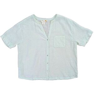 C&C California V-neck Linen Shirt